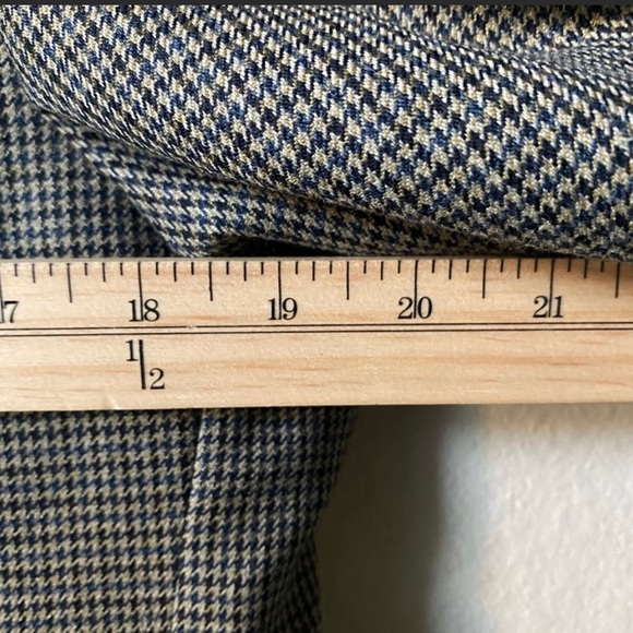 Brooks Brothers Men’s Sz 39R Classic Wool Houndstooth Blazer Jacket - EE - Picture 7 of 8